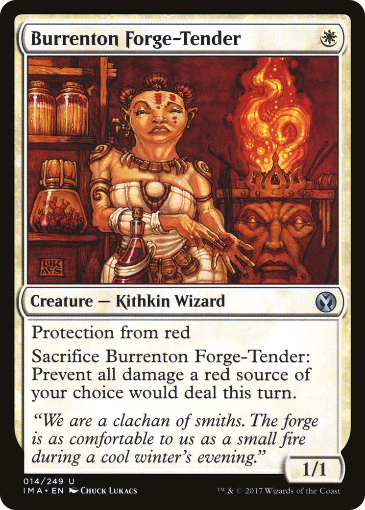 Burrenton Forge-Tender (IMA-014) [Iconic Masters] Foil MTG Single Wizards of the Coast
