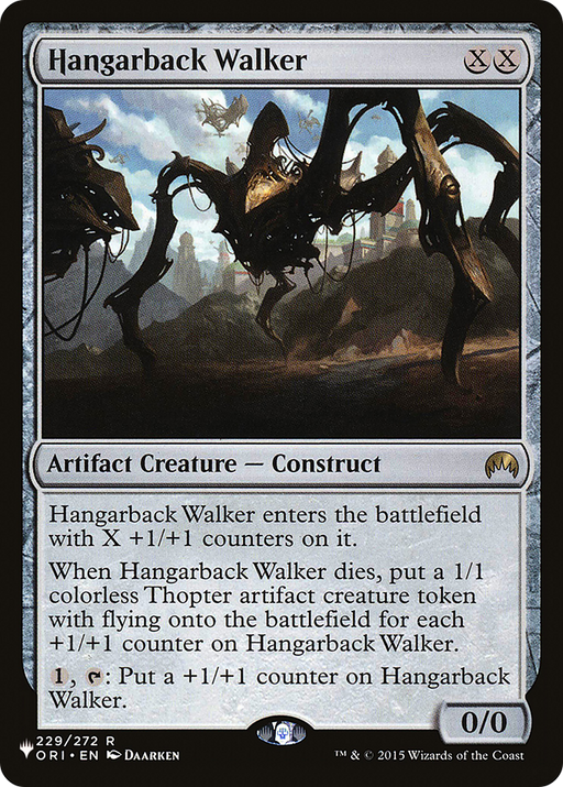 Hangarback Walker (LIST-229/272) [Mystery Booster] The List MTG Single Wizards of the Coast