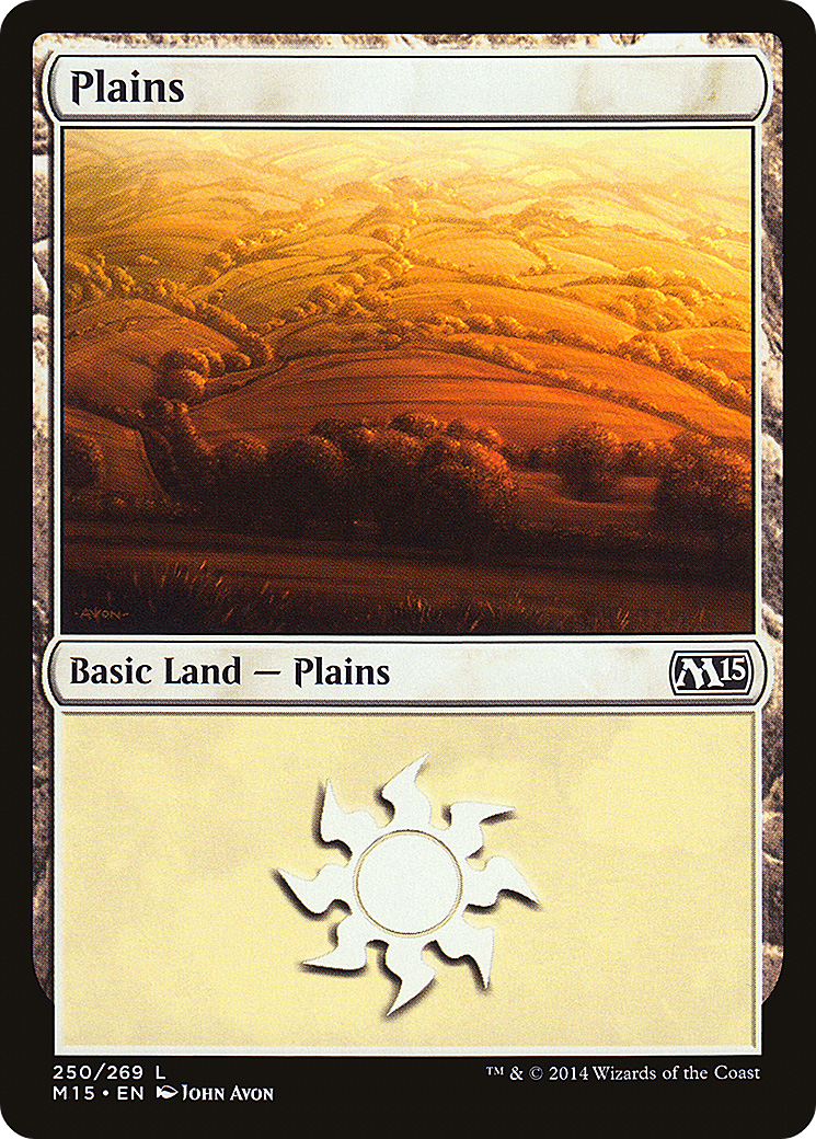 Plains (M15-250) [Magic 2015] MTG Single Wizards of the Coast
