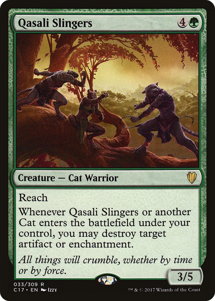 Qasali Slingers (C17-033) [Commander 2017] MTG Single Wizards of the Coast
