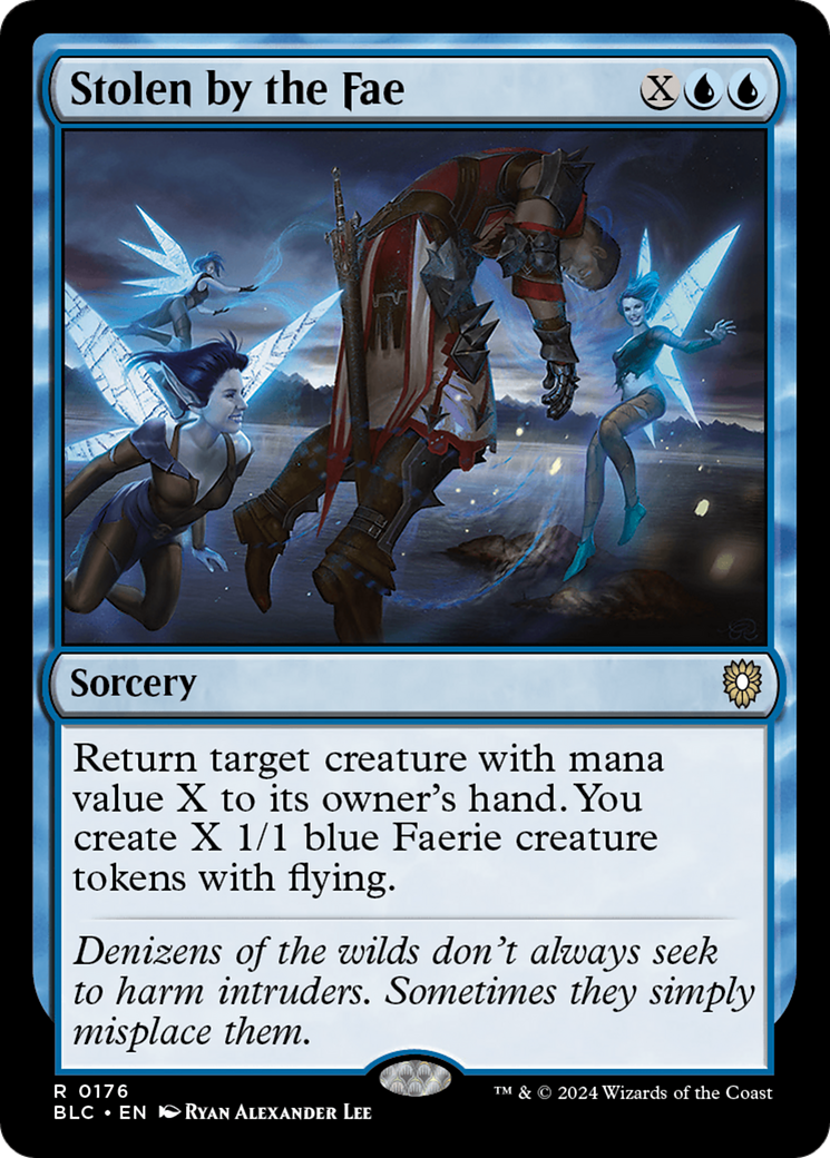 Stolen by the Fae (BLC-176) [Bloomburrow Commander] MTG Single Wizards of the Coast