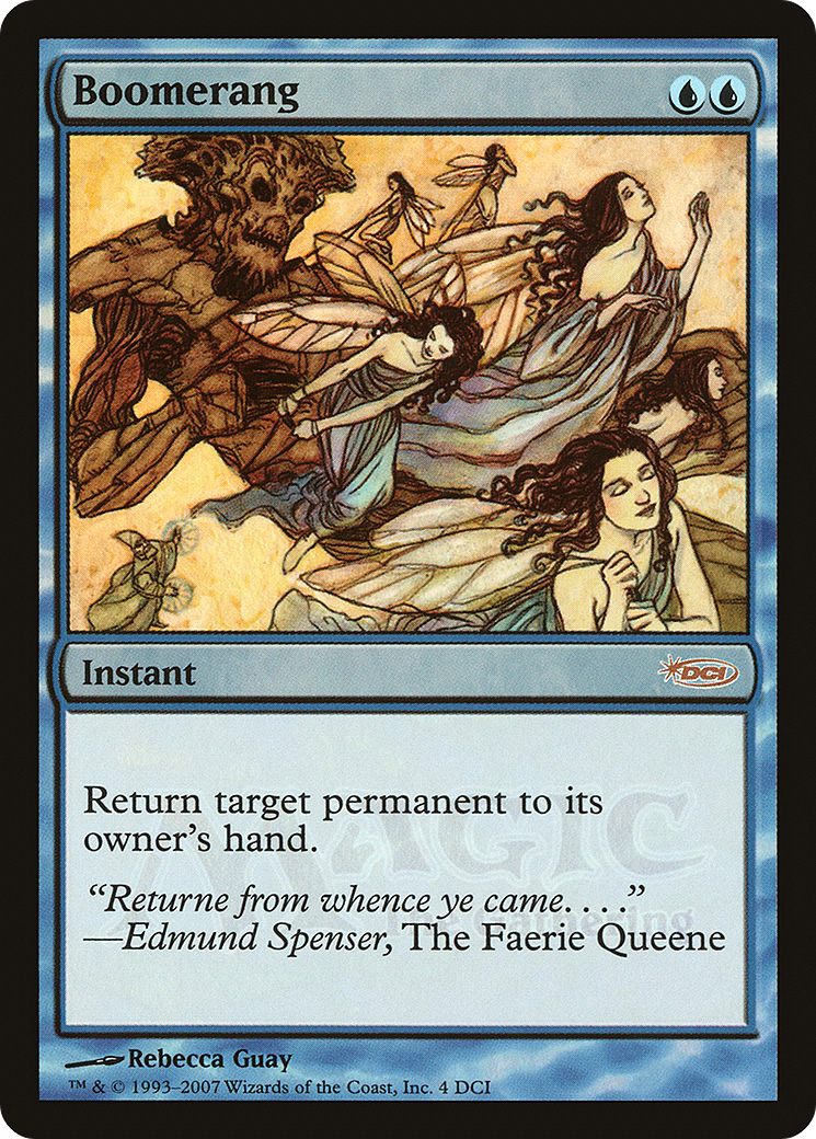 Boomerang (WPN-004) [Misc] DCI Promos Foil MTG Single Wizards of the Coast
