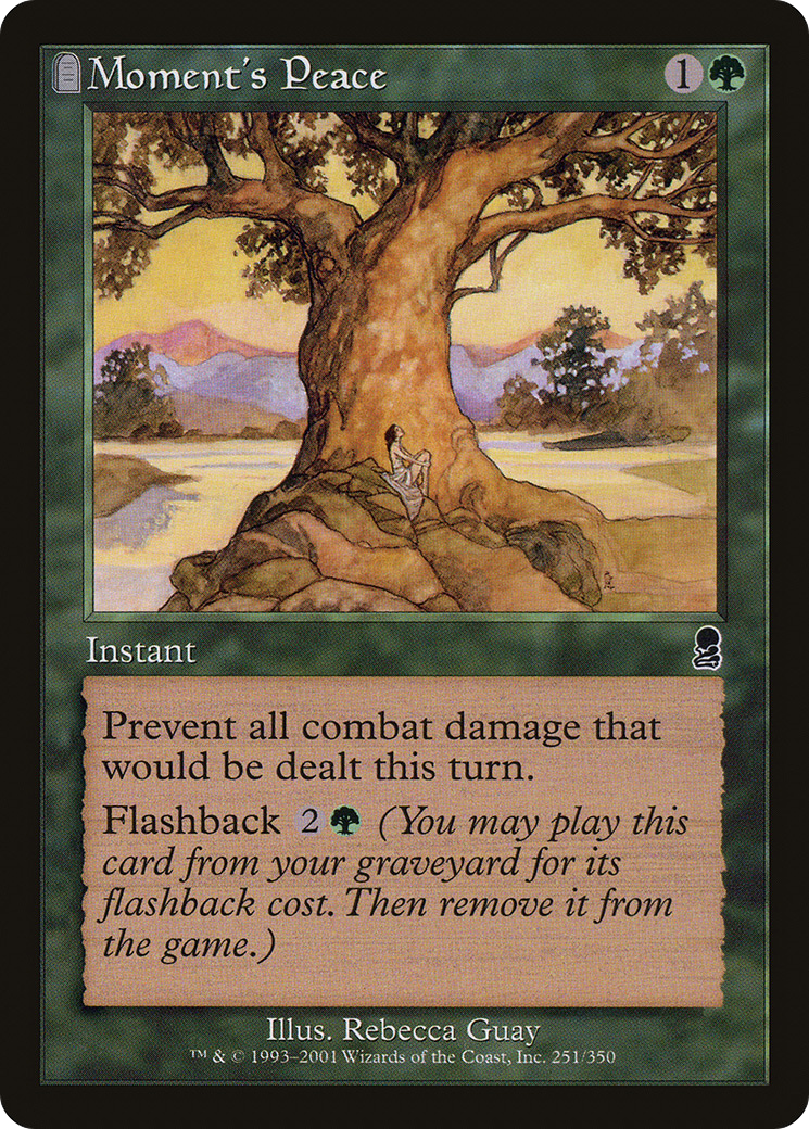 Moment's Peace (ODY-251) [Odyssey] Foil MTG Single Wizards of the Coast