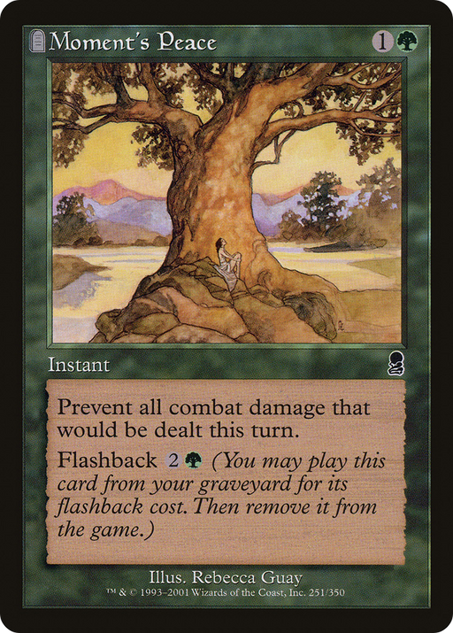 Moment's Peace (ODY-251) [Odyssey] Foil MTG Single Wizards of the Coast