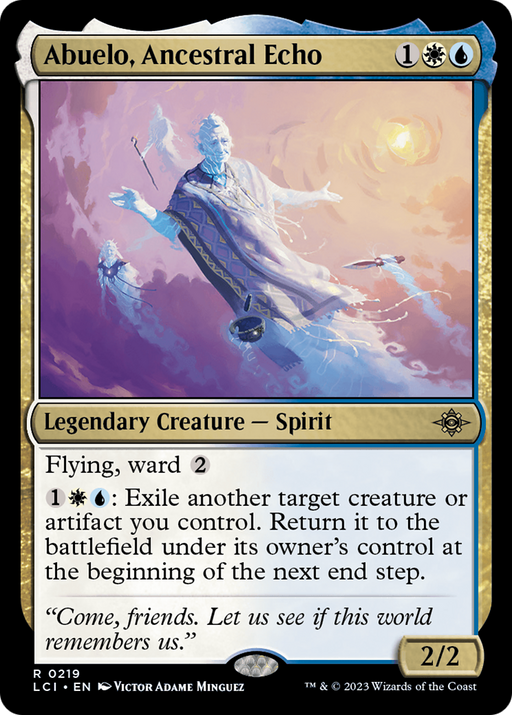 Abuelo, Ancestral Echo (LCI-219) [The Lost Caverns of Ixalan] MTG Single Wizards of the Coast