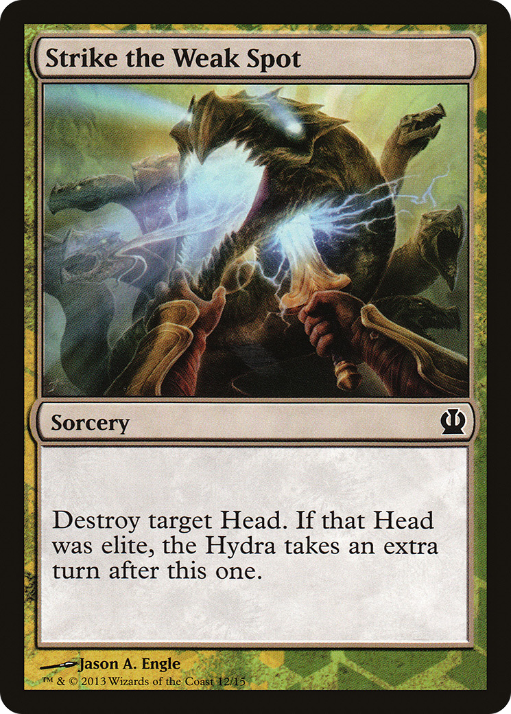 Strike the Weak Spot (HERO-) [Misc] Face the Hydra MTG Single Wizards of the Coast