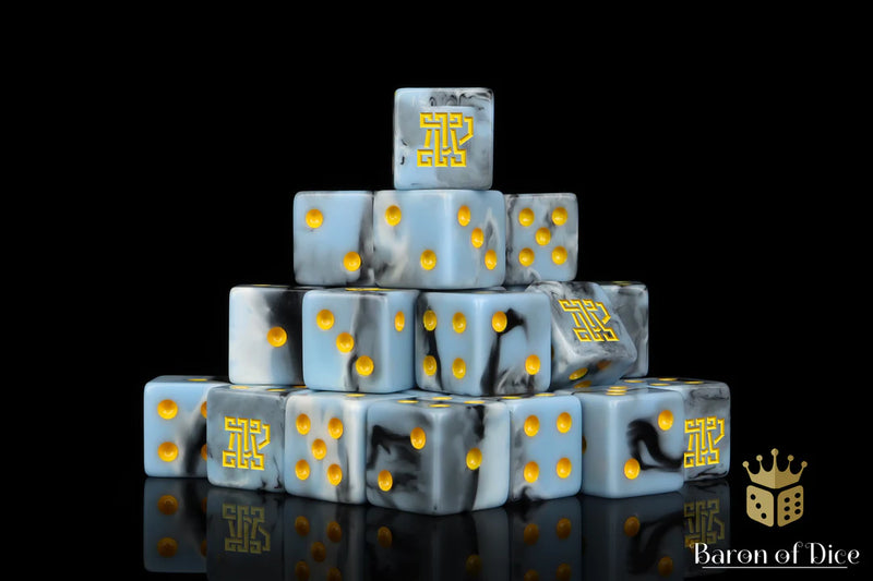 Baron of Dice: "Clan Mcflaggon" 25x16mm Square Corner Dice Dice & Gaming Accessories Baron of Dice