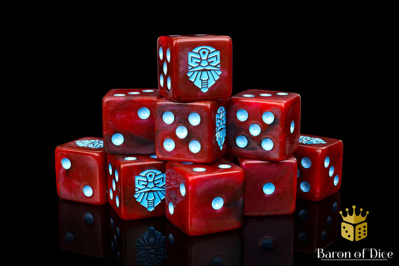 Baron of Dice: "Dwarf" 25x16mm Square Corner Dice Dice & Gaming Accessories Baron of Dice
