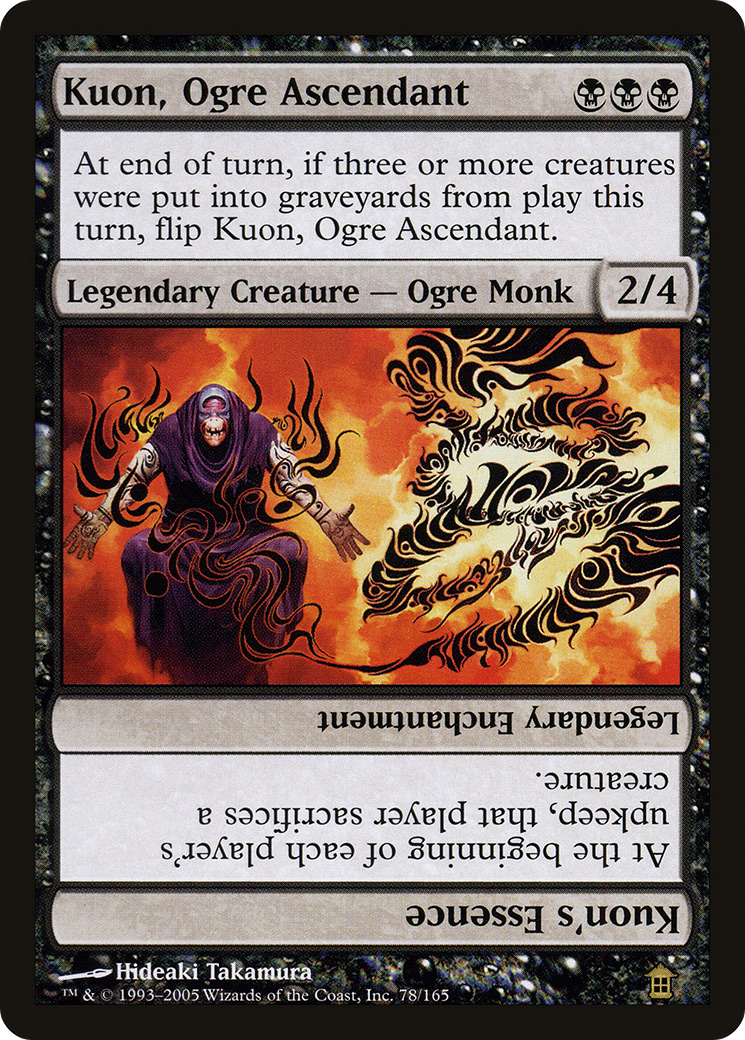 Kuon, Ogre Ascendant (SOK-078) [Saviors of Kamigawa] Foil MTG Single Wizards of the Coast