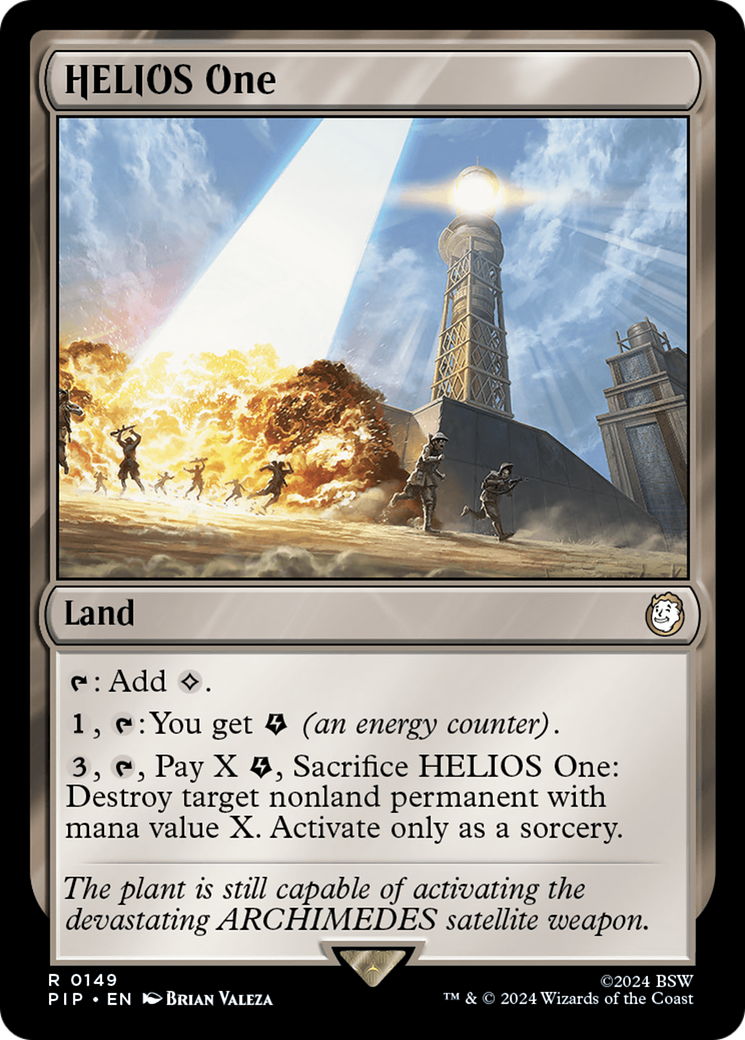 HELIOS One (PIP-149) [Fallout] MTG Single Wizards of the Coast