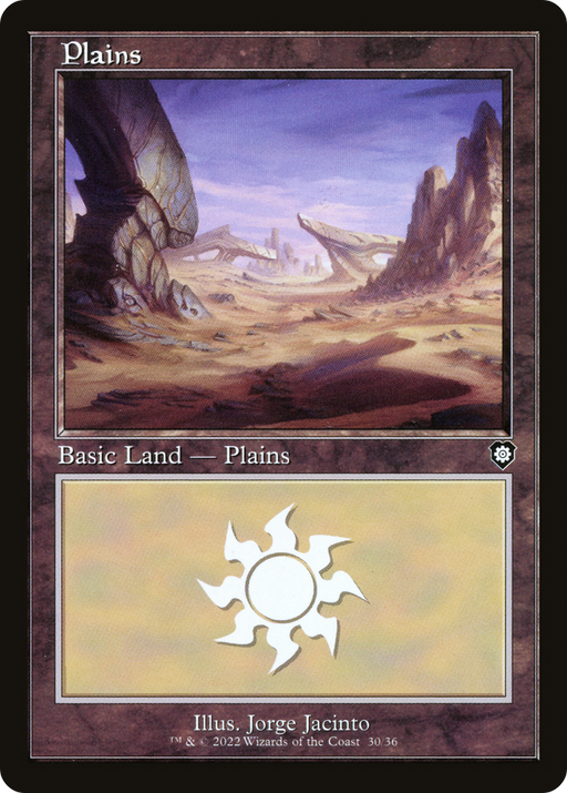 Plains (BRC-030) [The Brothers' War Commander] MTG Single Wizards of the Coast