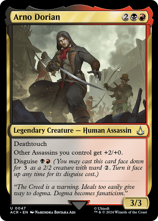 Arno Dorian (ACR-047) [Assassin's Creed] MTG Single Wizards of the Coast