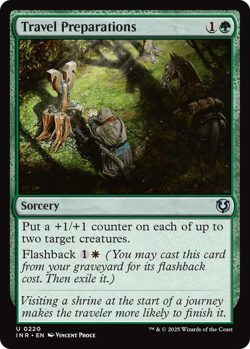 Travel Preparations (INR-220) [Innistrad Remastered] Foil MTG Single Wizards of the Coast