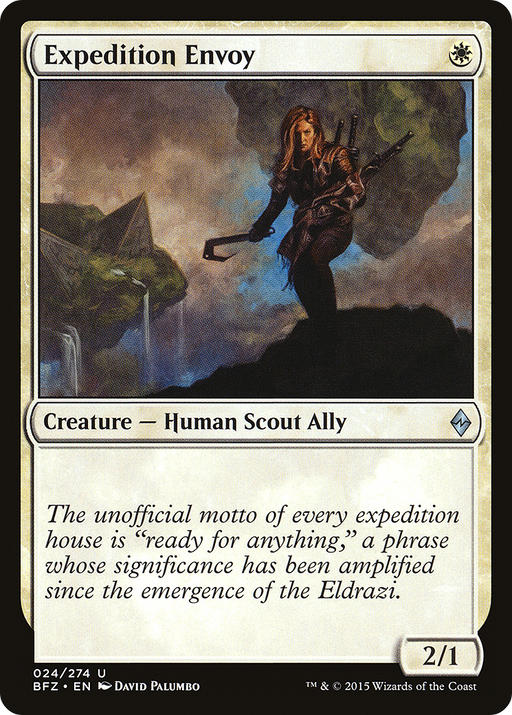 Expedition Envoy (BFZ-024) [Battle for Zendikar] Foil MTG Single Wizards of the Coast