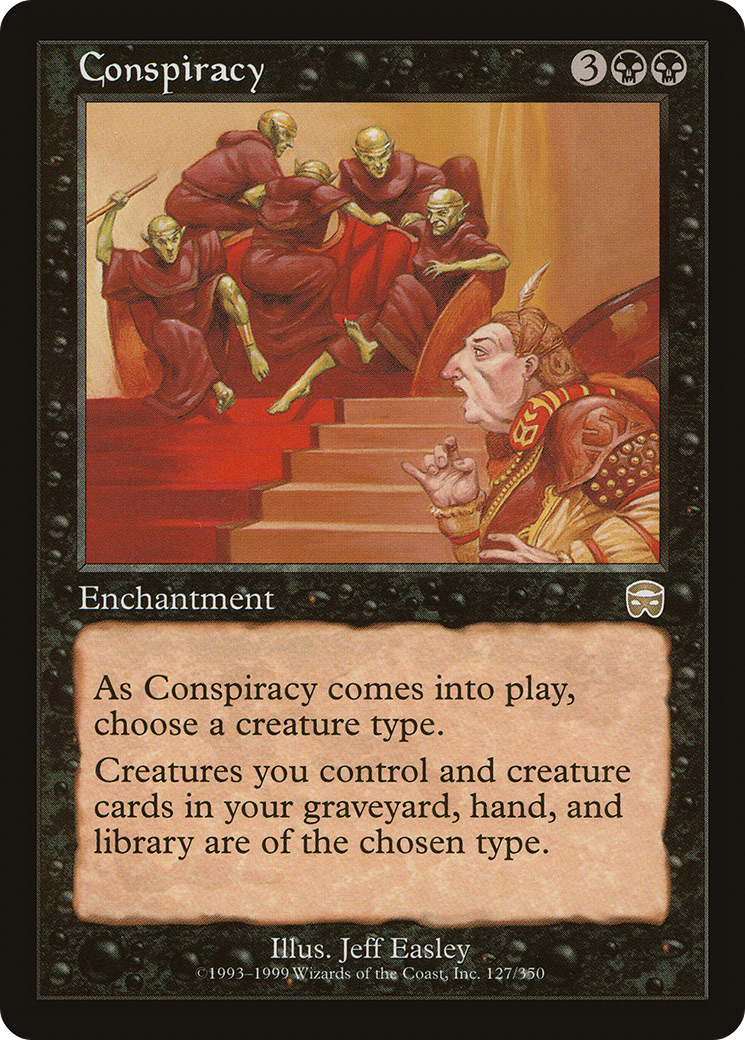 Conspiracy (MMQ-127) [Mercadian Masques] Foil MTG Single Wizards of the Coast