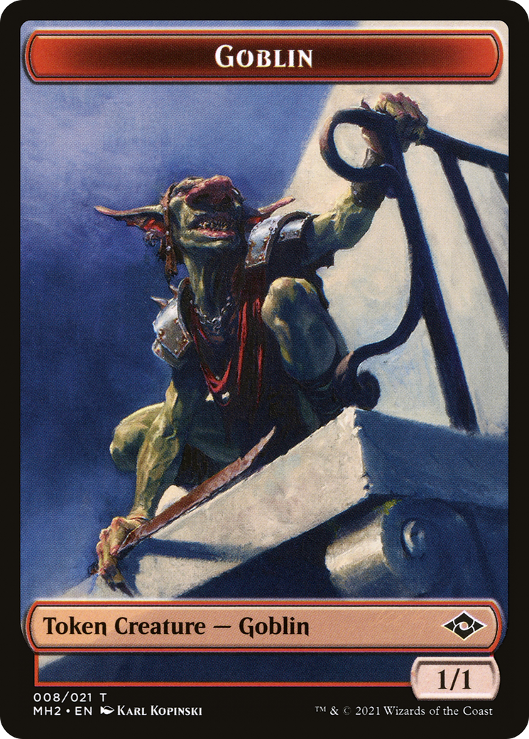 Goblin (TMH2-008) [Tokens] Modern Horizons 2 Tokens Foil MTG Single Wizards of the Coast