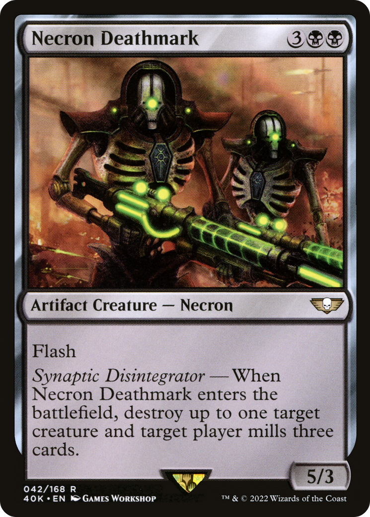 Necron Deathmark (40K-042) [Warhammer 40,000 Commander] MTG Single Wizards of the Coast