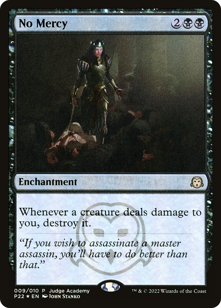 No Mercy (JDG-009) [Misc] Judge Gift Cards 2022 Foil MTG Single Wizards of the Coast