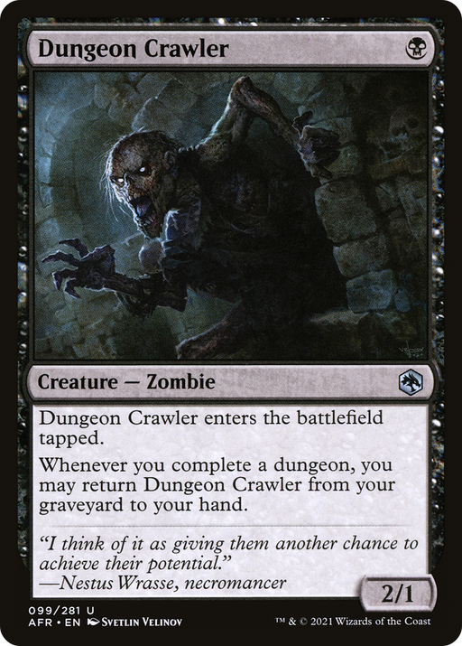 Dungeon Crawler (AFR-099) [Adventures in the Forgotten Realms] Foil MTG Single Wizards of the Coast