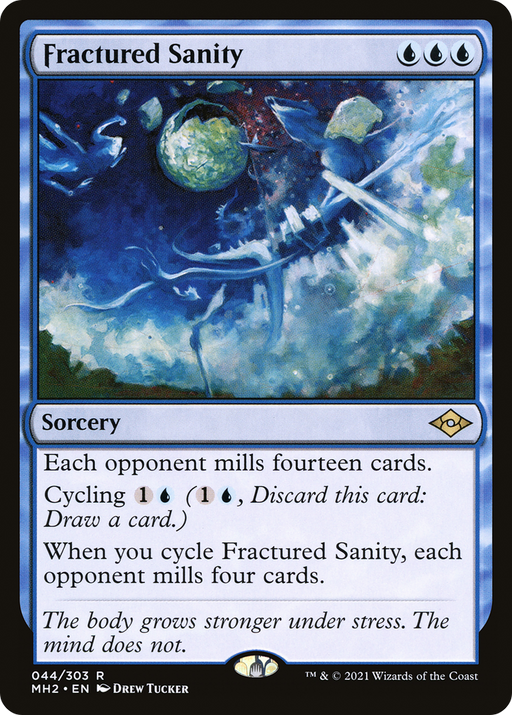 Fractured Sanity (MH2-044) [Modern Horizons 2] MTG Single Wizards of the Coast