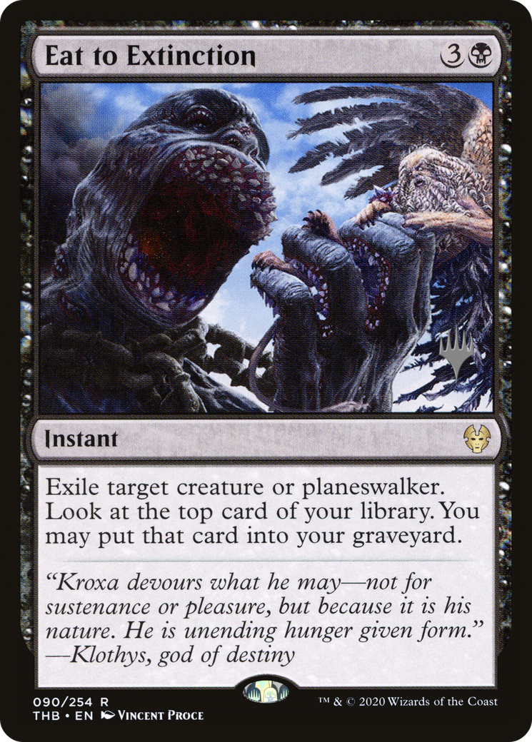Eat to Extinction (PPTHB-90P) [Theros Beyond Death Promos] Foil MTG Single Wizards of the Coast
