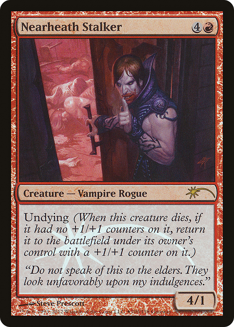 Nearheath Stalker (WPN-082) [Misc] Wizards Play Network 2012 Foil MTG Single Wizards of the Coast