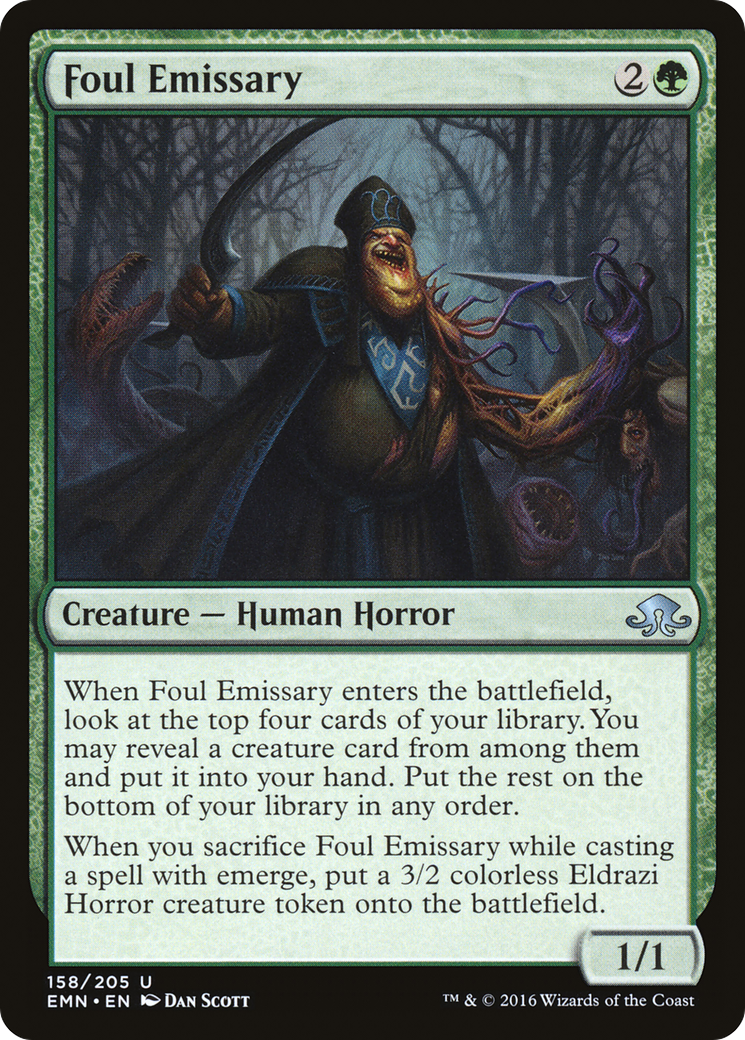 Foul Emissary (EMN-158) [Eldritch Moon] Foil MTG Single Wizards of the Coast