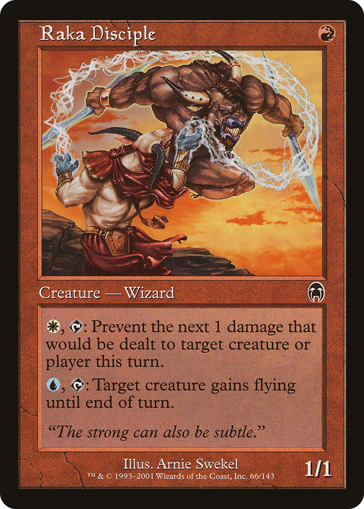 Raka Disciple (APC-066) [Apocalypse] Foil MTG Single Wizards of the Coast
