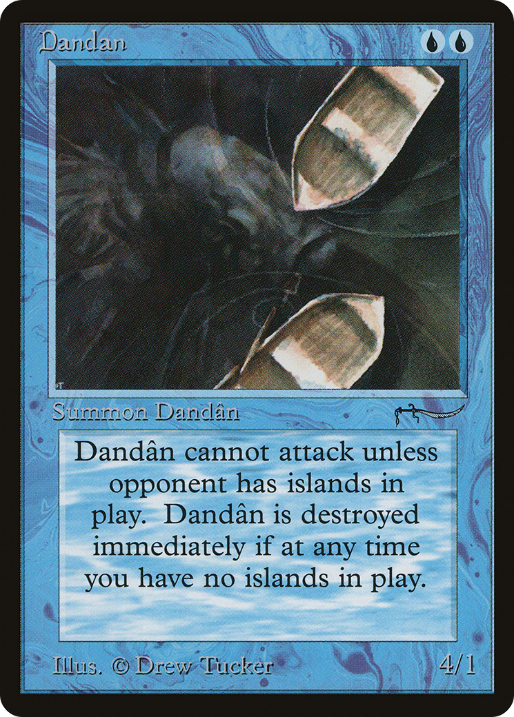 Dandan (ARN-) [Oldschool] Arabian Nights MTG Single Wizards of the Coast