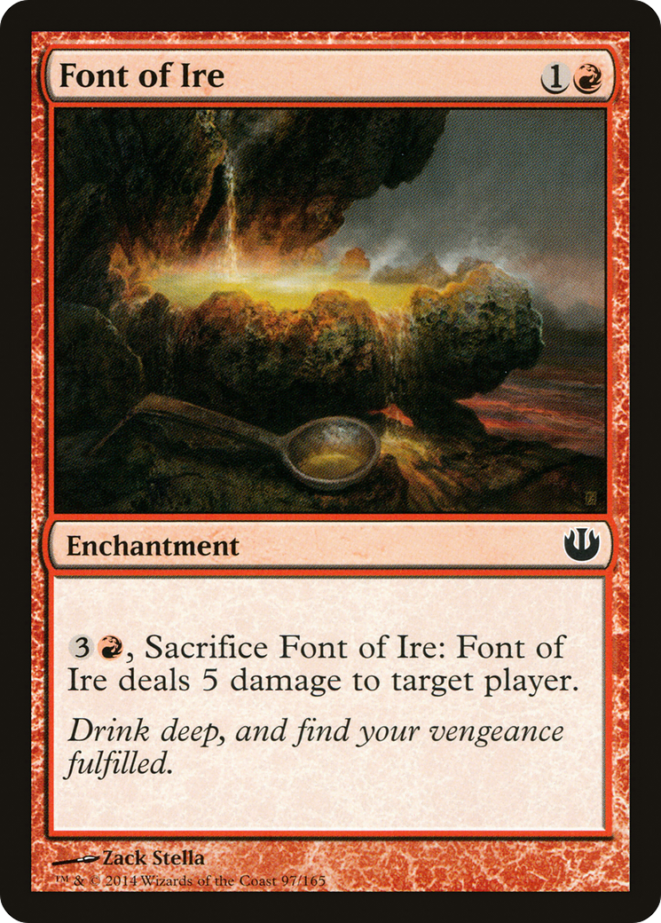 Font of Ire (JOU-097) [Journey into Nyx] MTG Single Wizards of the Coast