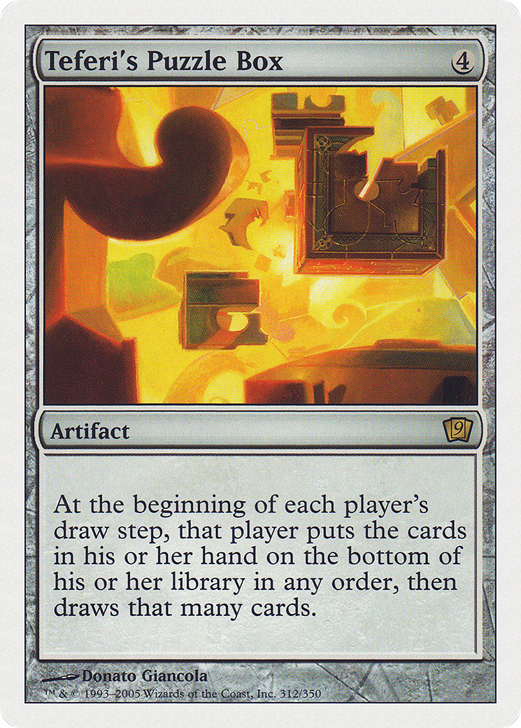 Teferi's Puzzle Box (9ED-312) [Ninth Edition] MTG Single Wizards of the Coast