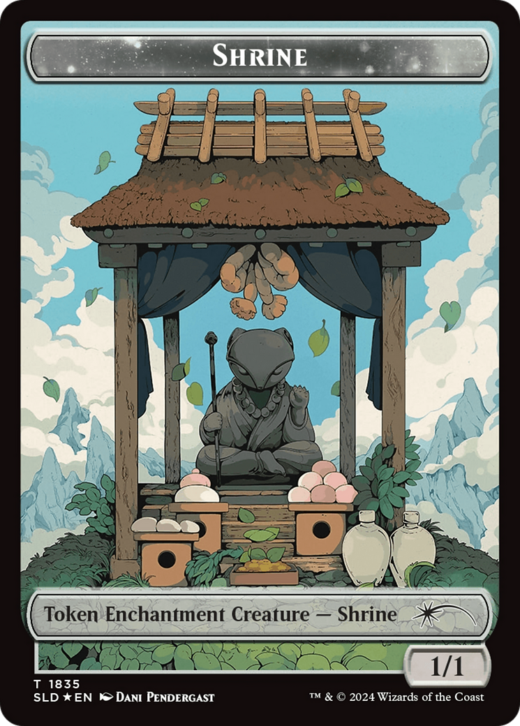 Shrine (SLD-1835) [Secret Lair] Drop Foil MTG Single Wizards of the Coast