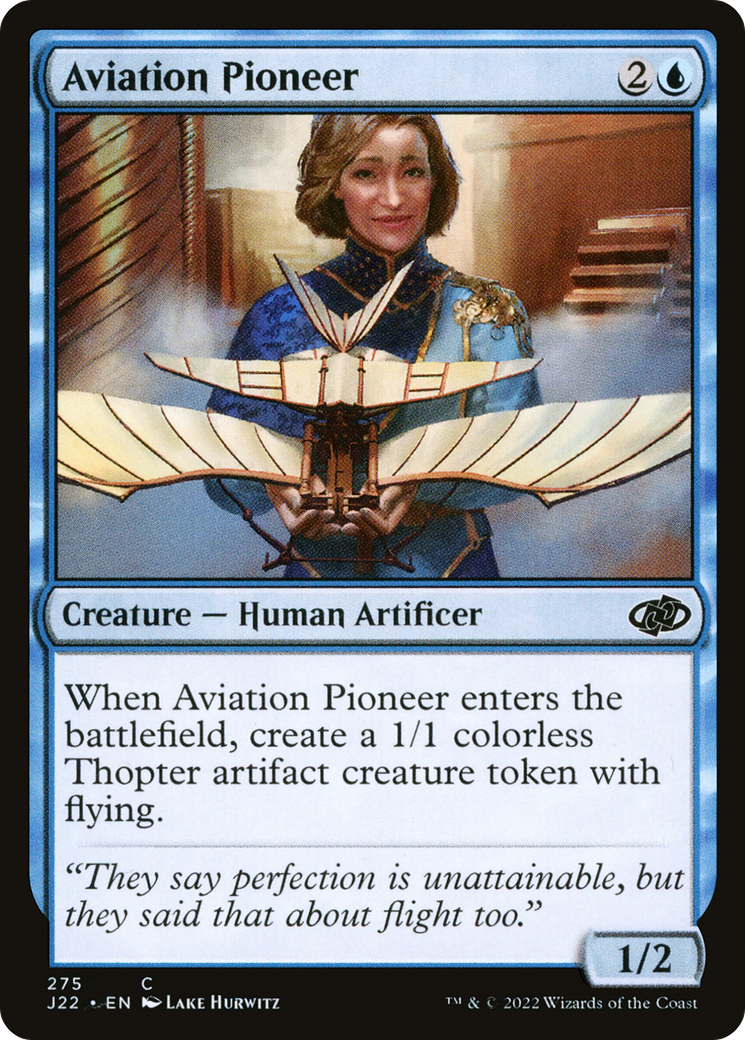 Aviation Pioneer (J22-275) [Jumpstart 2022] MTG Single Wizards of the Coast