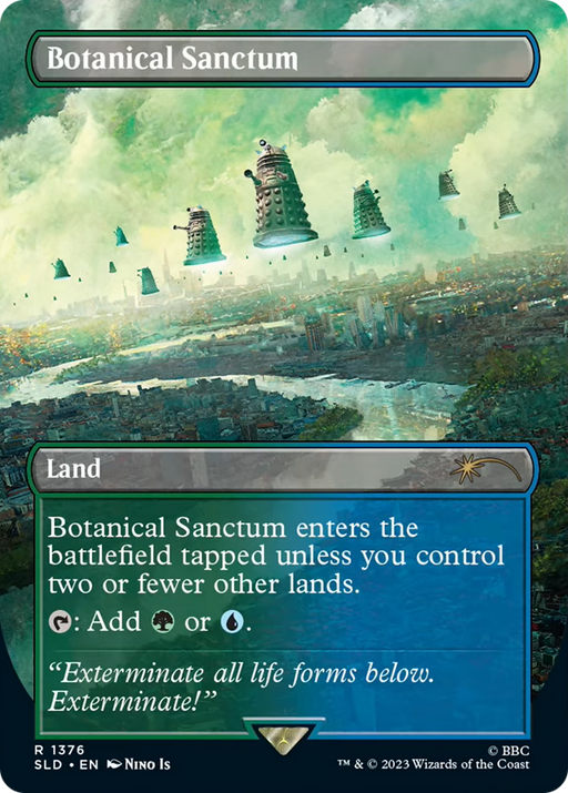 Botanical Sanctum (SLD-1376) [Secret Lair] Drop (Borderless) MTG Single Wizards of the Coast