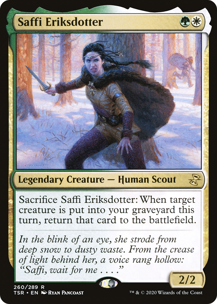 Saffi Eriksdotter (TSR-260) [Time Spiral Remastered] MTG Single Wizards of the Coast