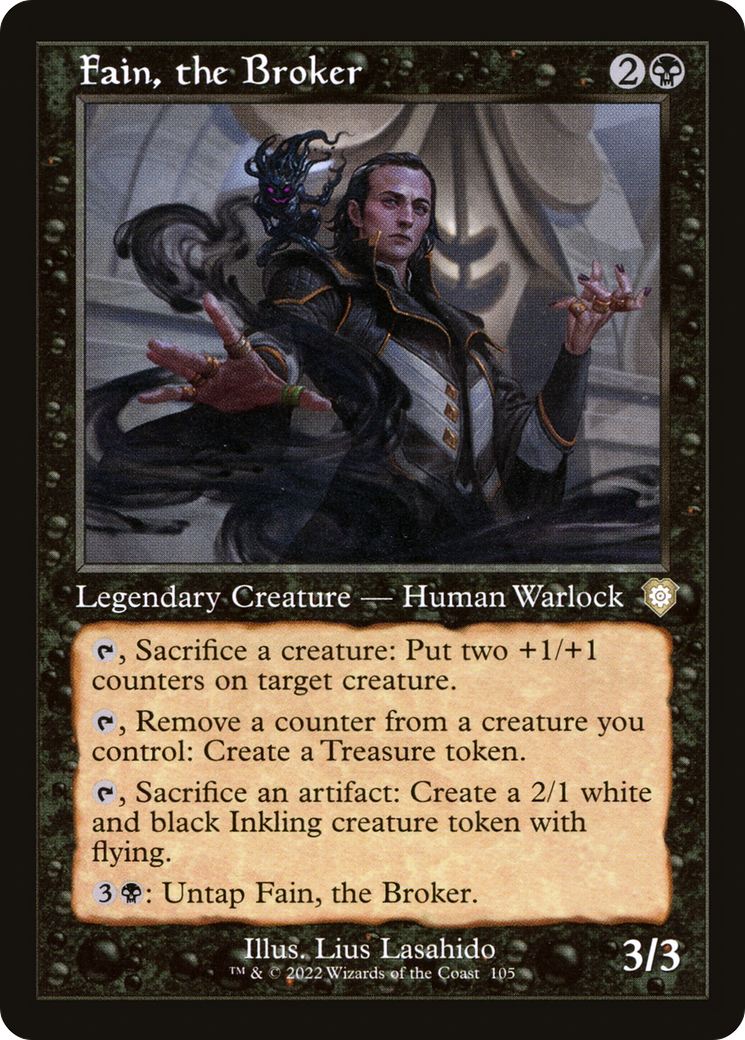 Fain, the Broker (BRC-105) [The Brothers' War Commander] MTG Single Wizards of the Coast