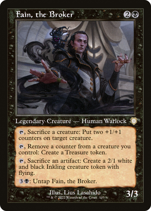 Fain, the Broker (BRC-105) [The Brothers' War Commander] MTG Single Wizards of the Coast