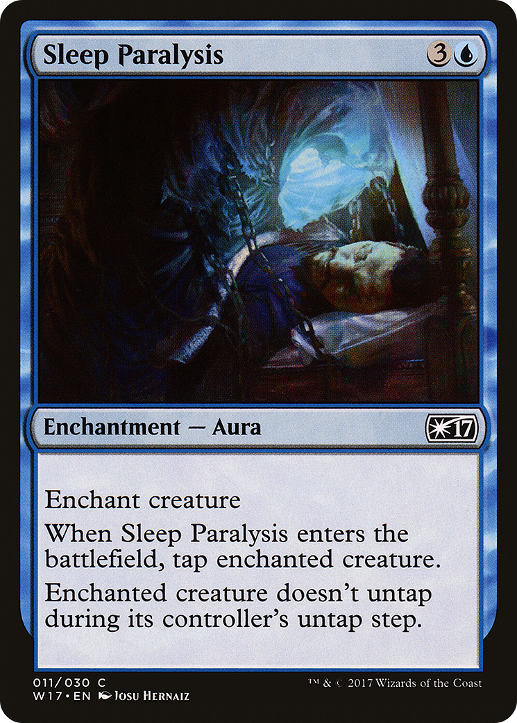 Sleep Paralysis (W17-011) [Misc] Welcome Deck 2017 MTG Single Wizards of the Coast