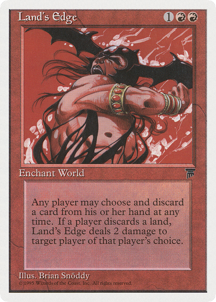 Land's Edge (CHR-) [Chronicles] MTG Single Wizards of the Coast