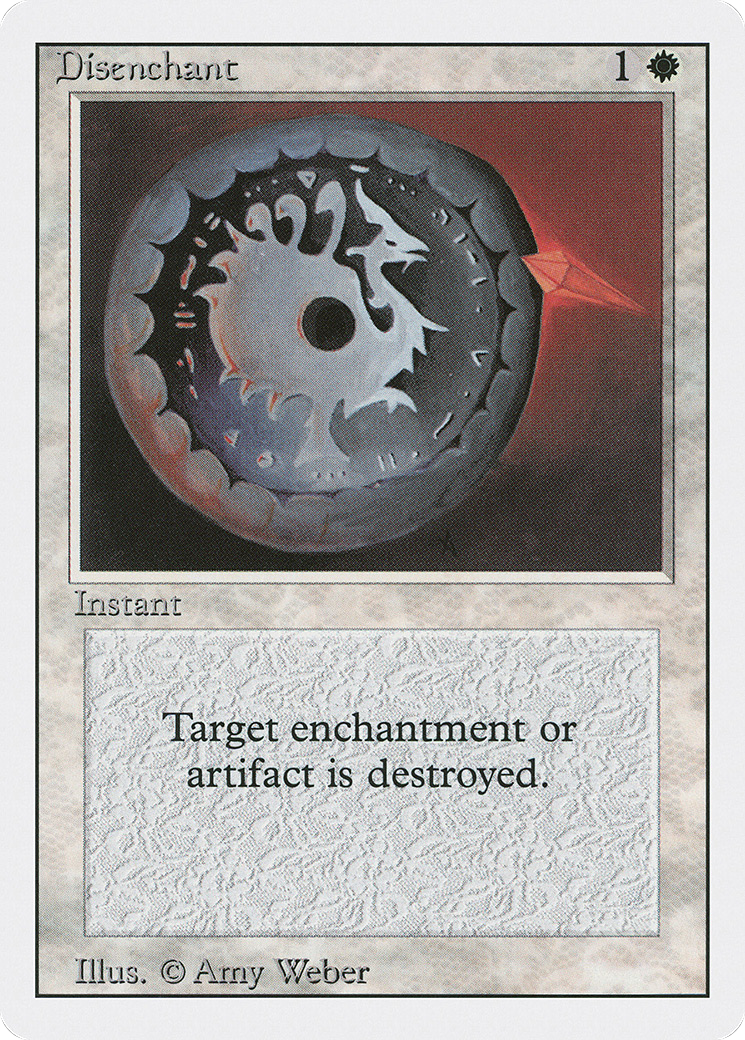 Disenchant (3ED-) [Revised Edition] MTG Single Wizards of the Coast