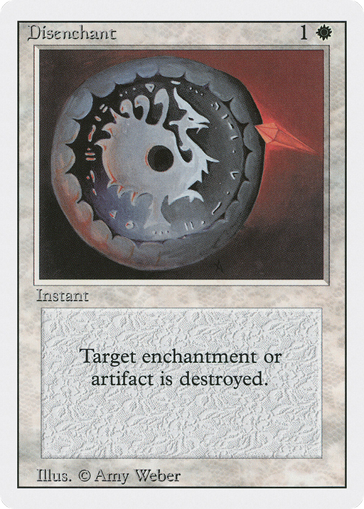 Disenchant (3ED-) [Revised Edition] MTG Single Wizards of the Coast