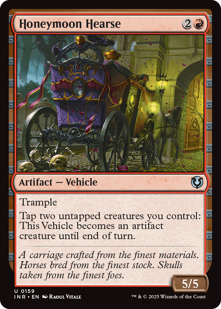 Honeymoon Hearse (INR-159) [Innistrad Remastered] Foil MTG Single Wizards of the Coast