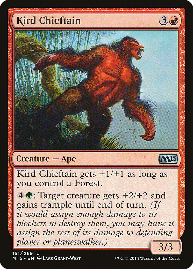 Kird Chieftain (M15-151) [Magic 2015] Foil MTG Single Wizards of the Coast