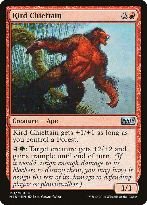 Kird Chieftain (M15-151) [Magic 2015] MTG Single Wizards of the Coast