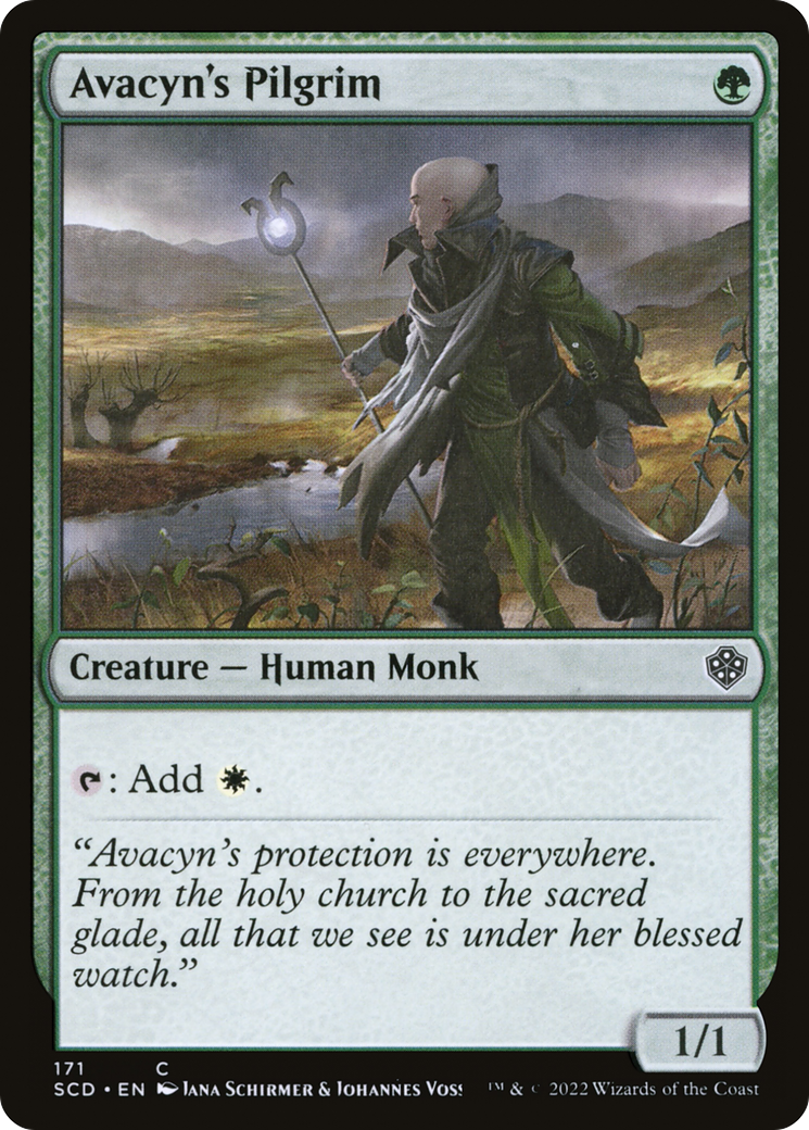 Avacyn's Pilgrim (SCD-171) [Starter Commander Decks] MTG Single Wizards of the Coast