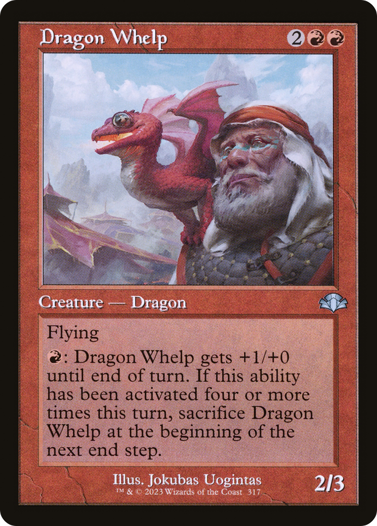 Dragon Whelp (DMR-317) [Dominaria Remastered] MTG Single Wizards of the Coast