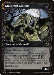 Graveyard Trespasser (MID-290) [Innistrad: Midnight Hunt] (Showcase) Foil MTG Single Wizards of the Coast