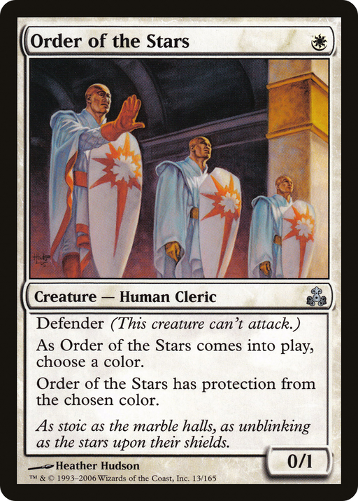 Order of the Stars (GPT-013) [Guildpact] MTG Single Wizards of the Coast