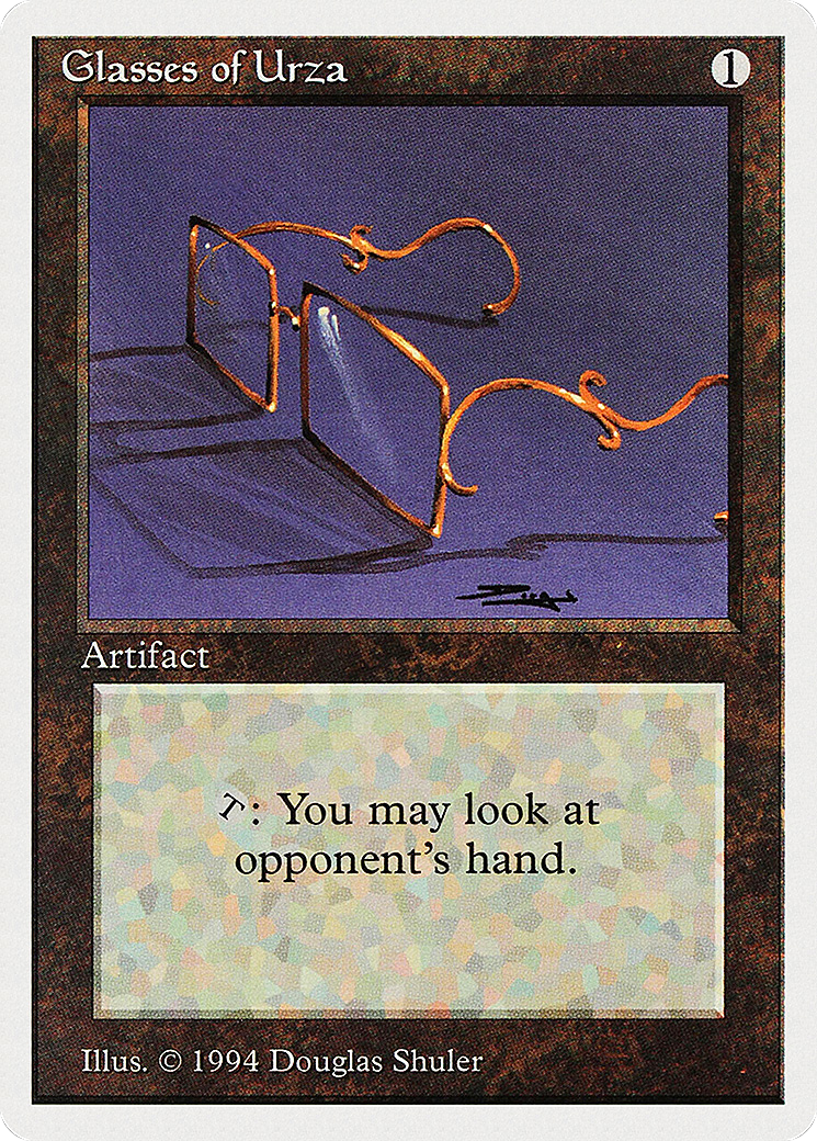 Glasses of Urza (SUM-249) [Misc] Summer Magic / Edgar MTG Single Wizards of the Coast