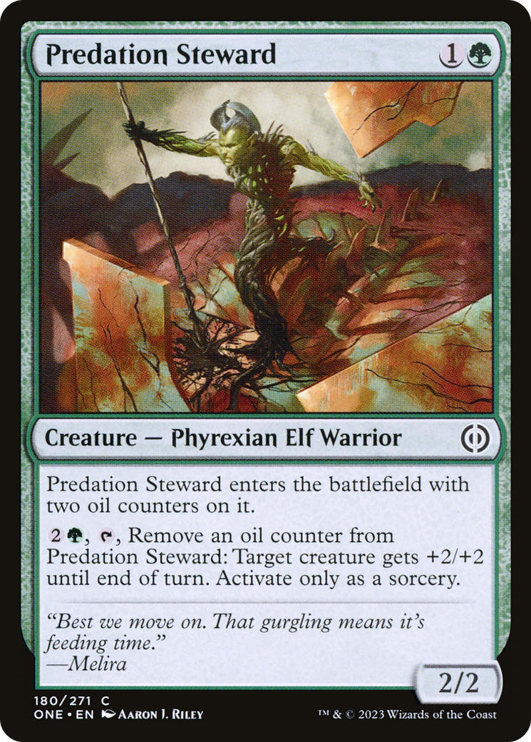 Predation Steward (ONE-180) [Phyrexia: All Will Be One] MTG Single Wizards of the Coast